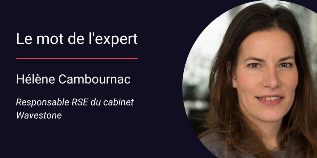 Témoignage de la place du mécénat de compétences au sein du cabinet Wavestone - Portrait Hélène Cambournac, responsable RSE